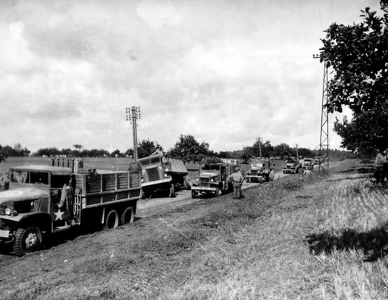 The Red Ball Express: Black soldiers and the logistics of liberation