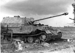 Italy - Damaged Tiger (P) "Elefant" tank destroyer (Sd.Kfz. 184) (8.8cm); PK 699