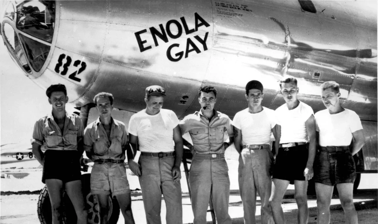 Crew of the B-29 "Enola Gay"
